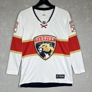 Fanatics Florida Panthers White NHL Breakaway Hockey Jersey Women’s XS